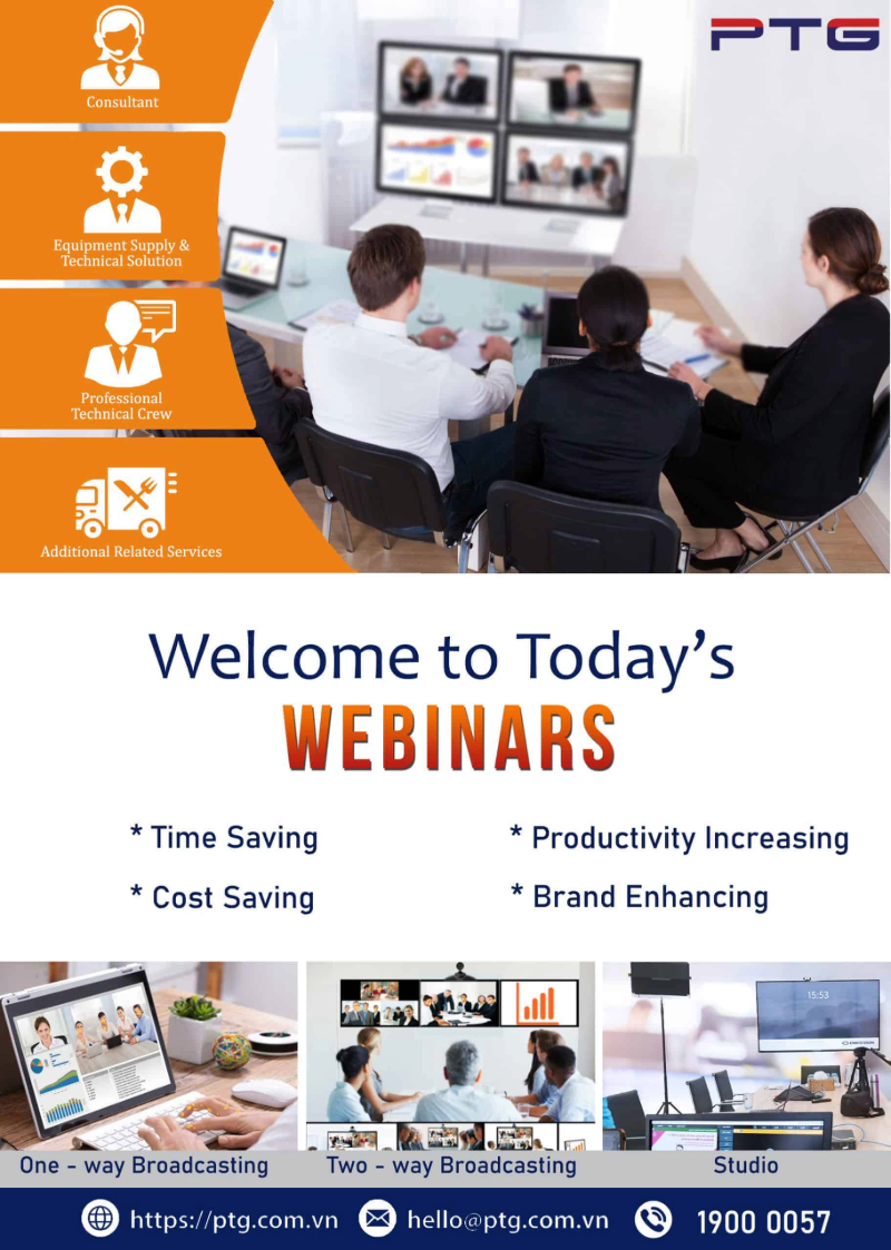 Sự kết hợp, ứng dụng Công nghệ trong Hội thảo và Sự kiện